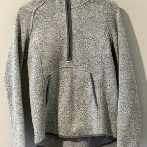 lululemon athletica Gray Cowl Neck Sweater